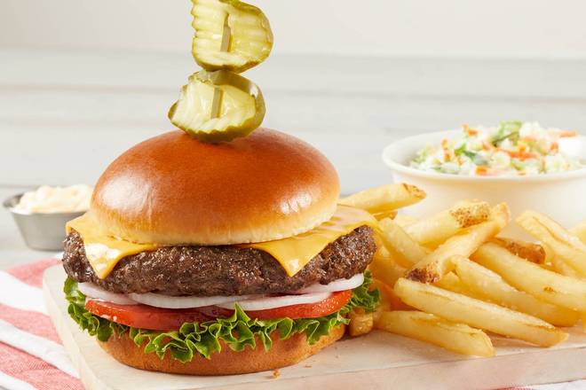 Order Cheeseburger food online from Bob Evans store, Tampa on bringmethat.com