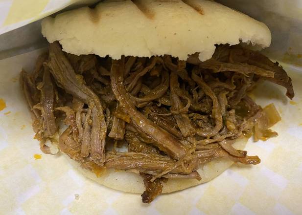 Order Beef arepa food online from Are Pitas store, Tampa on bringmethat.com