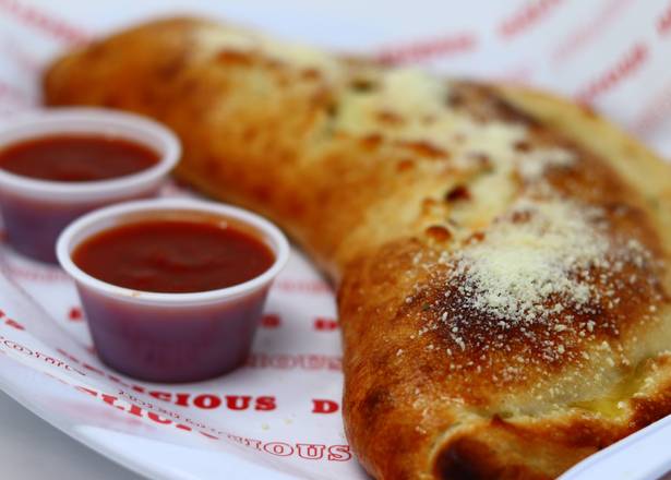 Order Philly Steak Calzone food online from King's Pizza store, Daytona Beach on bringmethat.com
