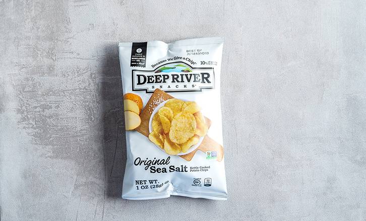 Order Deep River Chips - Original Sea Salt food online from Zoe Kitchen store, Tampa on bringmethat.com