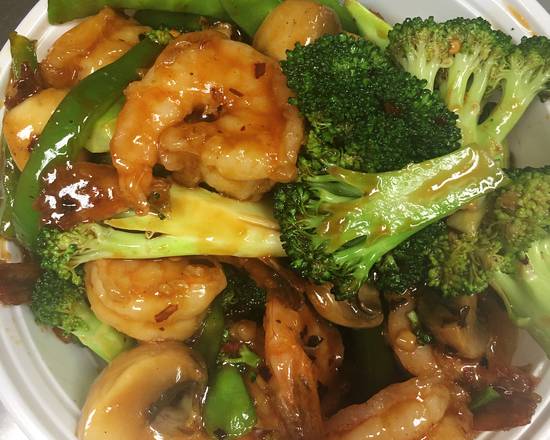 Order Hunan Shrimp food online from China Cafe store, Charlotte on bringmethat.com