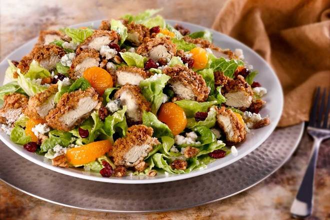 Order Southern Pecan Chicken Tender Salad food online from Underground Chuck'S store, Goodlettsville on bringmethat.com