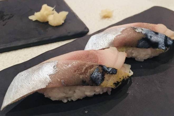 Order Mackerel A La Carte food online from Mika Sushi II store, Westminster on bringmethat.com