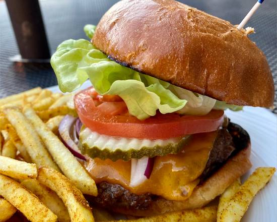 Order Cheeseburger food online from Vesper Lounge store, Denver on bringmethat.com