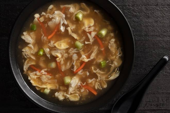 Order Egg Drop Soup Bowl food online from P.F. Chang's China Bistro store, McAllen on bringmethat.com