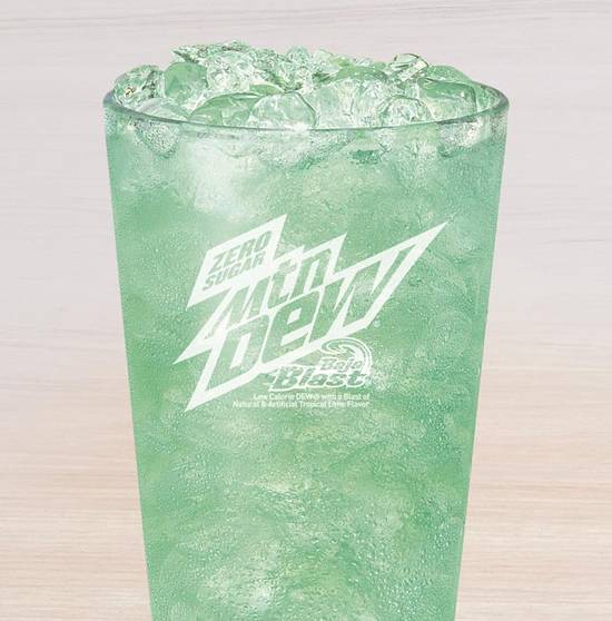 Order MTN DEW® Baja Blast™ Zero Sugar food online from Taco Bell store, Richlands on bringmethat.com
