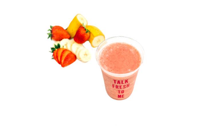 Order STRAWBERRY & BANANA SMOOTHIE food online from Sofresh store, Westchase on bringmethat.com