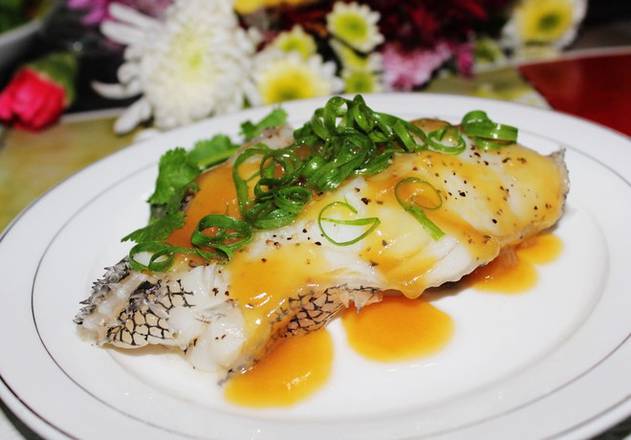 Order 1.8 Steamed Fish 清蒸鱼 food online from Shandong Bao House store, Seattle on bringmethat.com