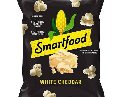 Order Smartfood Popcorn White Cheddar food online from Glenrose Liquor & Mini Mart store, Glendale on bringmethat.com