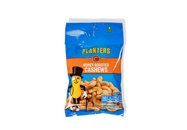 Order Planters Cashews Honey Roasted 3 oz food online from Wawa store, Downingtown on bringmethat.com