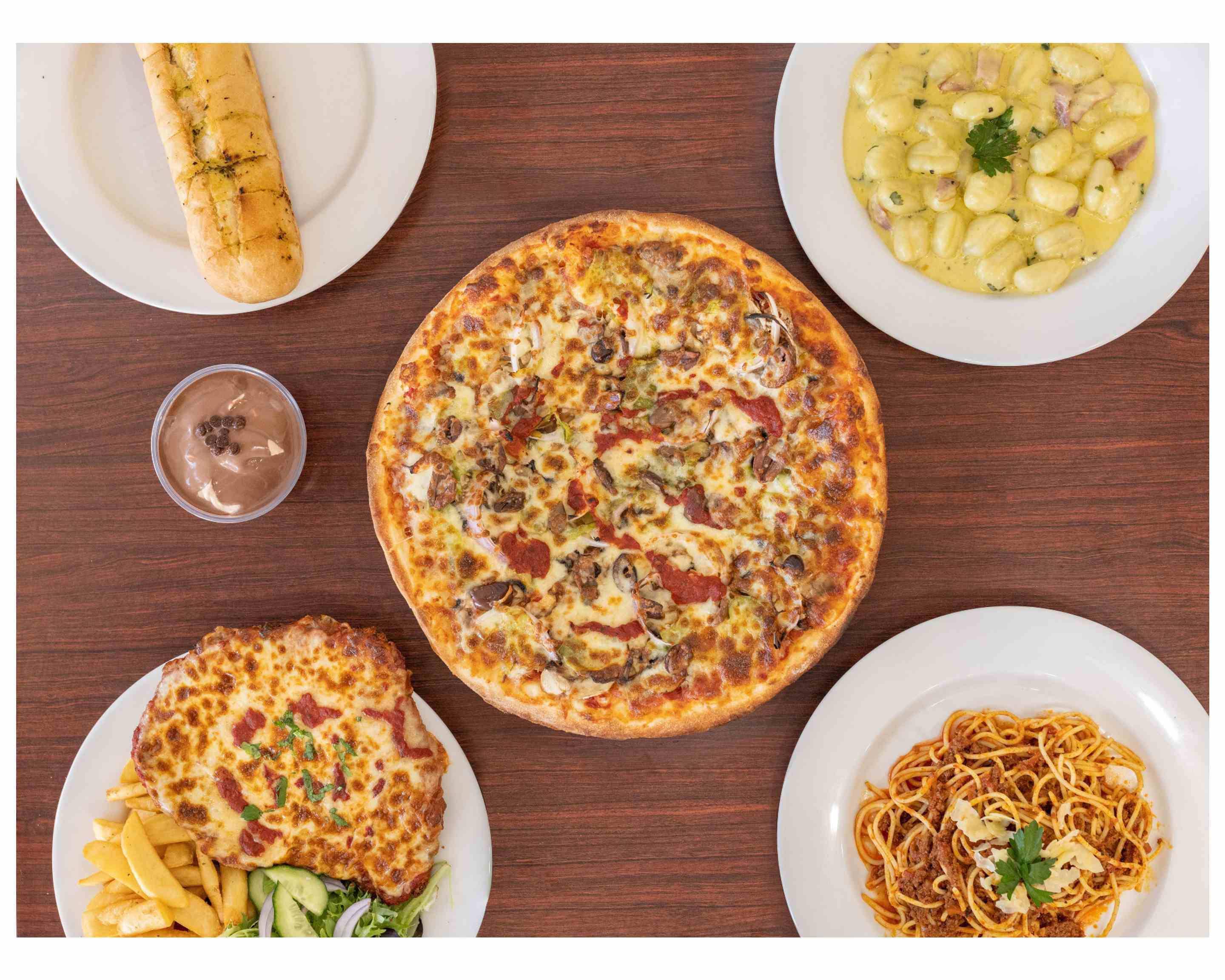 Loui and Franko’s Pizza and Pasta Takeaway in Melbourne Delivery Menu