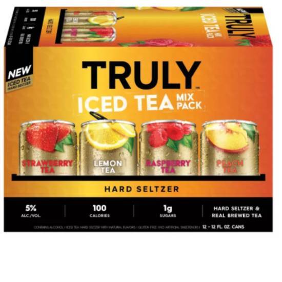 Order Truly Ice Tea Variety Pack 12 food online from Circle K store, Simi Valley on bringmethat.com