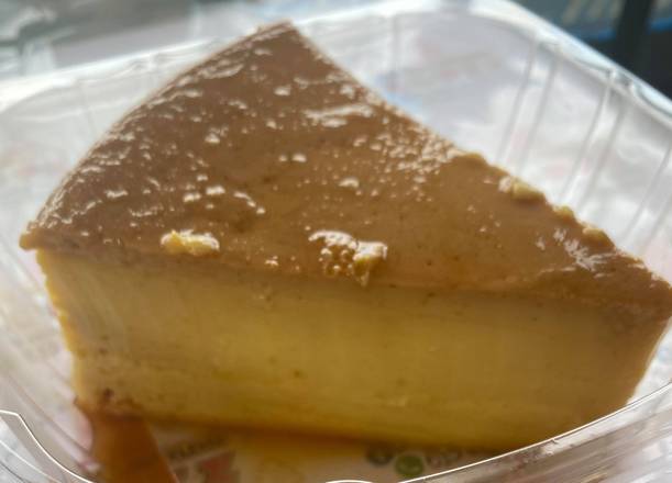 Order Rebanada De Flan (Slice of Flan) food online from Panaderia Y Pasteleria Lopez store, Nashville on bringmethat.com