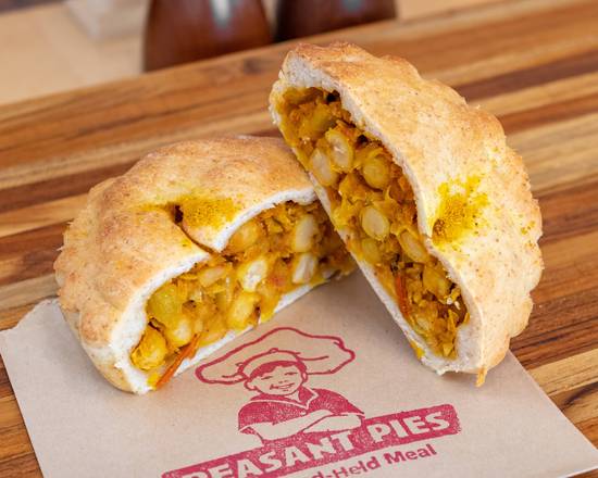 Order Garbanzo Bean Curry Pie (Cold) food online from Peasant Pies store, San Francisco on bringmethat.com