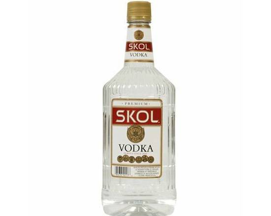 Order Skol, 1.75L vodka (40% ABV) food online from Woodbury Wine & Spirits store, ORLANDO on bringmethat.com