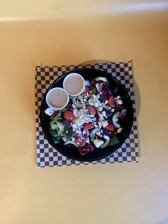 Order GREEK SALAD  food online from Bunk Sandwiches store, Portland on bringmethat.com