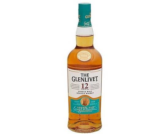 Order The Glenlivet 12 Year Old, 750mL scotch (40.0% ABV) food online from Woodbury Wine & Spirits store, ORLANDO on bringmethat.com