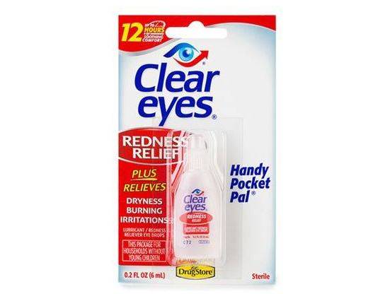 Order Clear Eyes Eye Drops (0.2 fl oz) food online from Shell store, Tampa on bringmethat.com