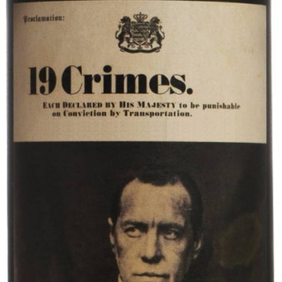 Order 19 crimes Cab 750ML 14% ABV  food online from Princess Liquors store, Port Saint Lucie on bringmethat.com