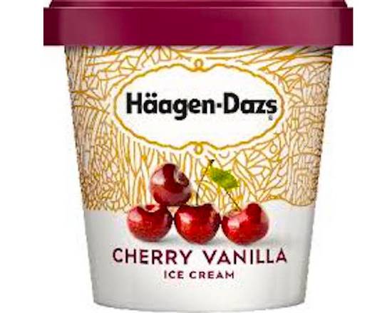 Order Haagen Dazs Cherry Vanilla Pint food online from George's Market store, San Francisco on bringmethat.com