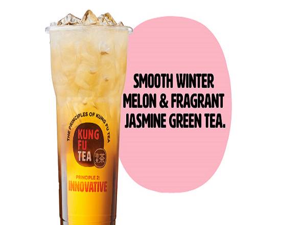 Order Classic Hot Winter Melon Green Tea food online from Kung Fu Tea store, St. Petersburg on bringmethat.com