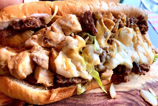 Order The Beast Large Big Boy Cheesesteak food online from Jack Subs Pizza store, Frederick on bringmethat.com