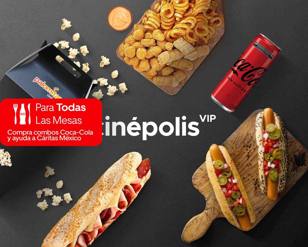 Cinépolis VIP 🛒 (Andares) Delivery in Guadalajara | Menu & Prices