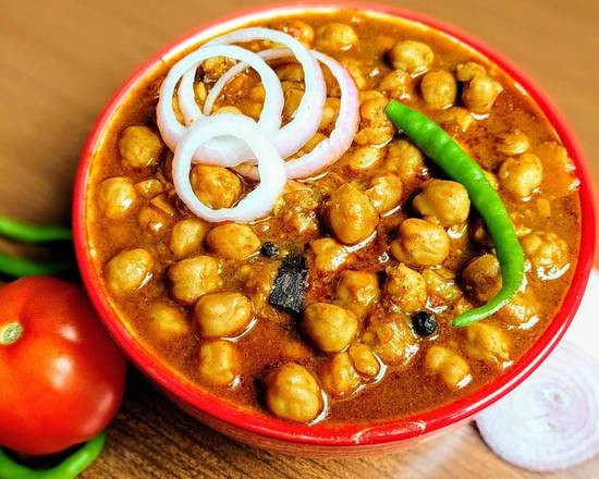 Order Chole with Rice food online from Curry In Hurry store, Austin on bringmethat.com