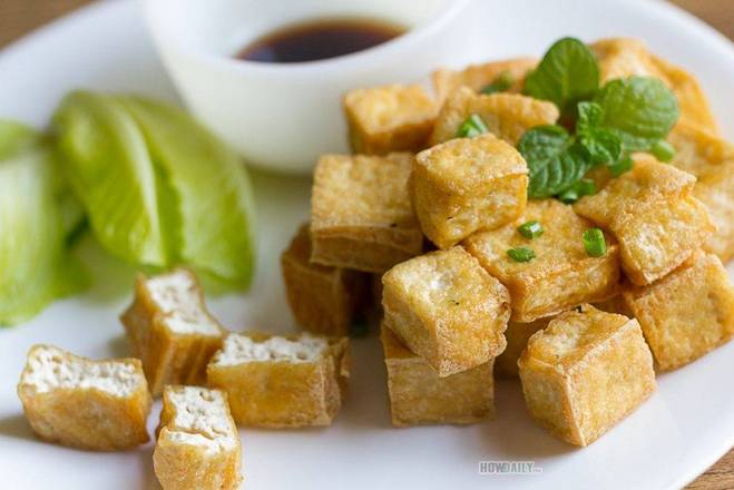Order Crispy Tofu food online from Green Bamboo Noodle House store, Cordova on bringmethat.com