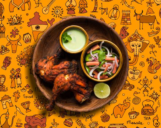 Order Tandoori Chicken HÖly Moly food online from Gunpowder Cafe store, Laurel on bringmethat.com