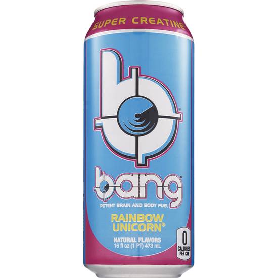 Order BANG Rainbow Unicorn 16oz food online from Cvs store, MARTINEZ on bringmethat.com