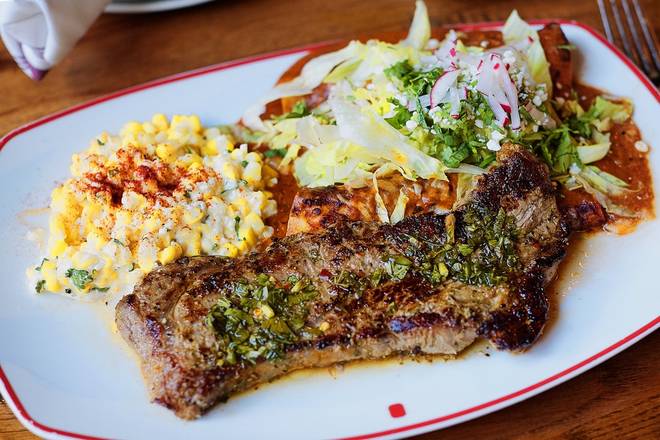 Order Steak & Enchiladas food online from Founding Farmers Tysons store, Providence on bringmethat.com