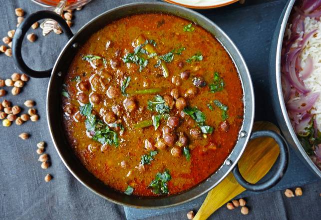 Order Lahori Cholay ( Garbanzo ) food online from Mezban Restaurant store, Houston on bringmethat.com