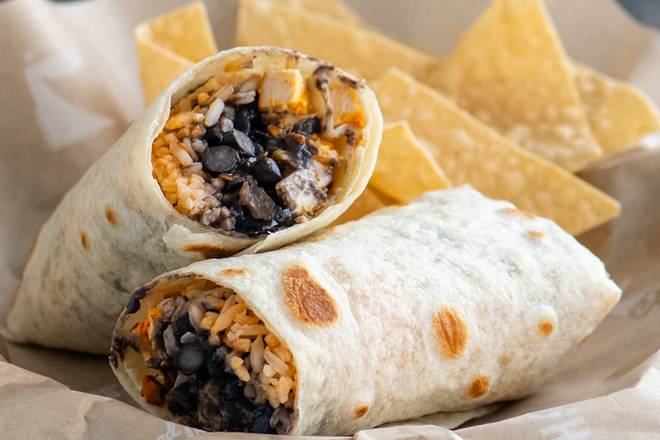 Order Sharky's Burrito food online from Sharky's Woodfired Mexican Grill store, Los Angeles on bringmethat.com