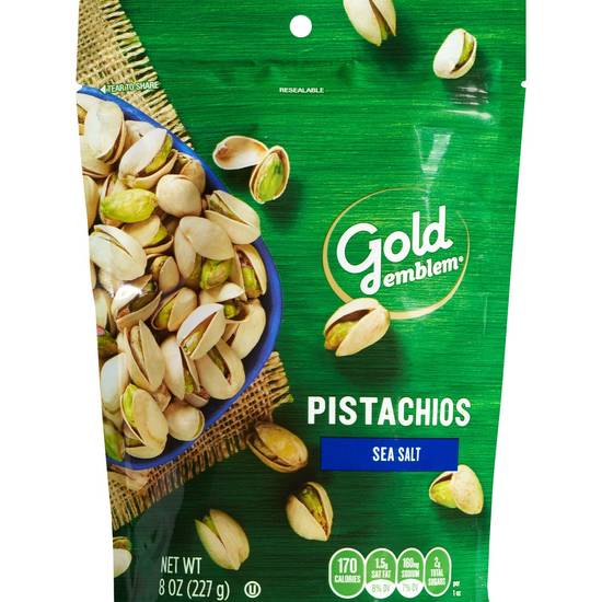 Order Gold Emblem Natural Pistachios Made with Sea Salt 8 OZ food online from Cvs store, LINCOLN on bringmethat.com
