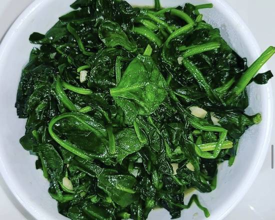 Order Spinach Sauteed with Garlic food online from Ultimate Grill store, New York on bringmethat.com