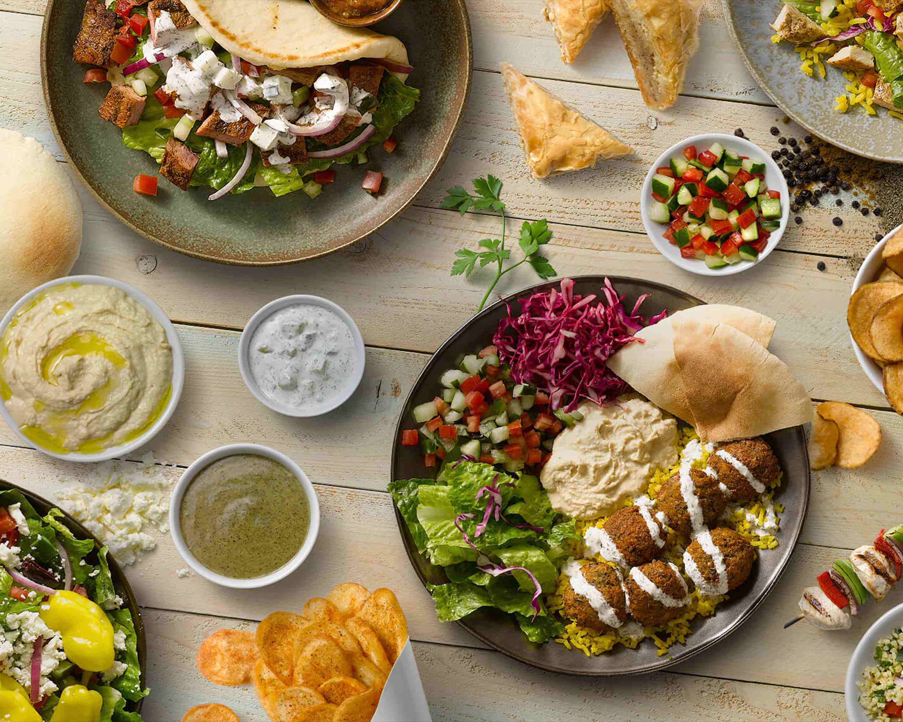 Garbanzo Mediterranean Grill (Arsenal Yards) Menu Watertown • Order Garbanzo Mediterranean Grill