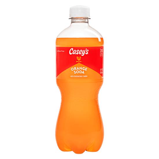 Order Casey's Orange Soda 20oz  food online from Caseys Carry Out Pizza store, Cedar Rapids on bringmethat.com