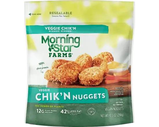 Order Morning Star Veggie Chik'n Nuggets 10.5 Oz food online from Fresko Market store, Miami on bringmethat.com