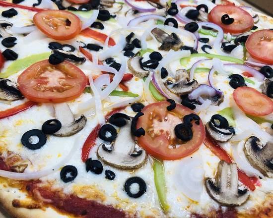 Order Vegetarian Pizza food online from Oro Bakery And Pizza store, Los Angeles on bringmethat.com