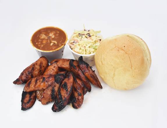 Order Hot Link Meat Special food online from Brothers BBQ store, Denver on bringmethat.com