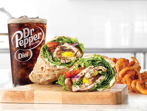 Order Creamy Mediterranean Chicken Wrap food online from Market Fresh store, Sarasota on bringmethat.com