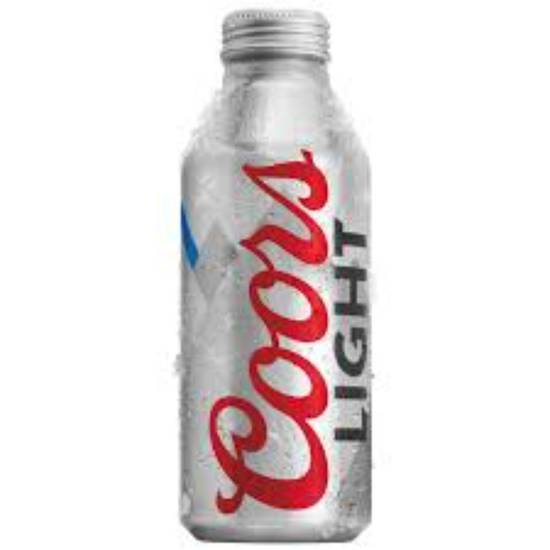 Order COORS LIGHT 16oz Aluminum bottle food online from Duke Liquor & Jr. Market store, Los Angeles on bringmethat.com