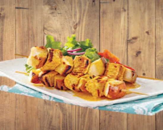 Brochette de poulet satay