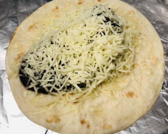Order Black Bean & Cheese food online from Donut Tacos Palace store, Austin on bringmethat.com