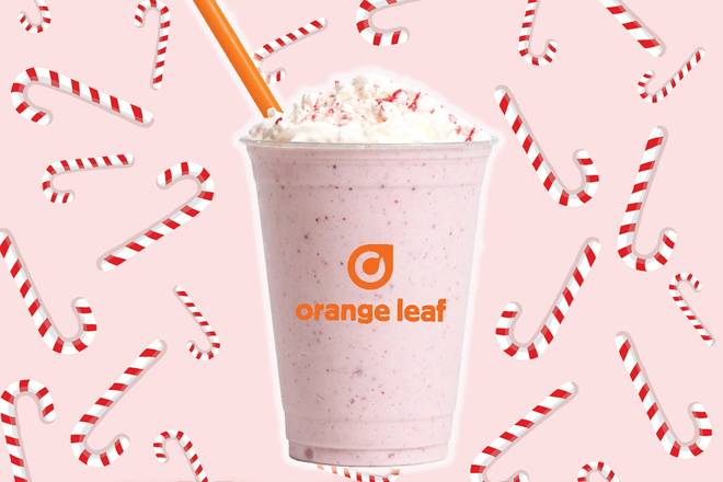 Order White Chocolate Peppermint food online from Orange Leaf store, Urbandale on bringmethat.com