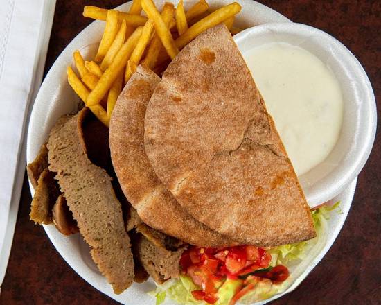 Order Gyro Platter food online from Chick n Chop store, Pembroke Pines on bringmethat.com