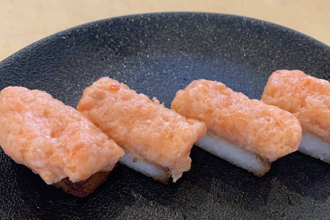 Order Crispy Rice Spicy Salmon food online from Yu-n-mi store, Beverly Hills on bringmethat.com