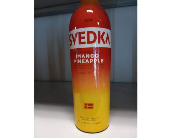 Order Svedka, 750M, Vodka, 70-Proof, Mango Pineapple food online from Lynch Liquor & Tobacco store, PINELLAS PARK on bringmethat.com