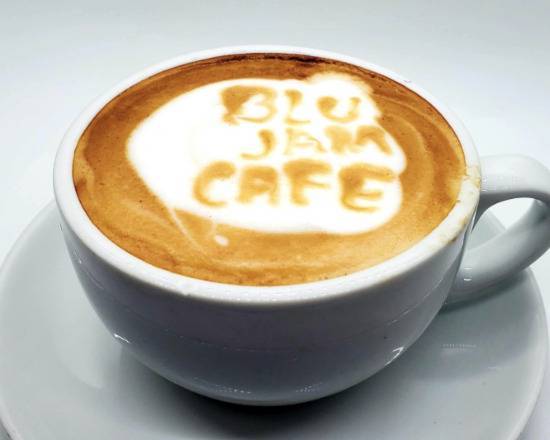 Order Latte  food online from Blu Jam Café store, Tarzana on bringmethat.com